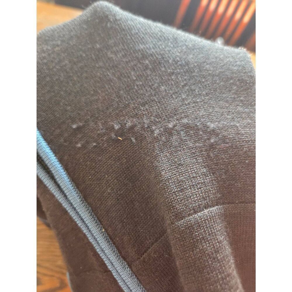 Smartwool brown&blue zip up sweater sz Medium - Picture 4 of 7